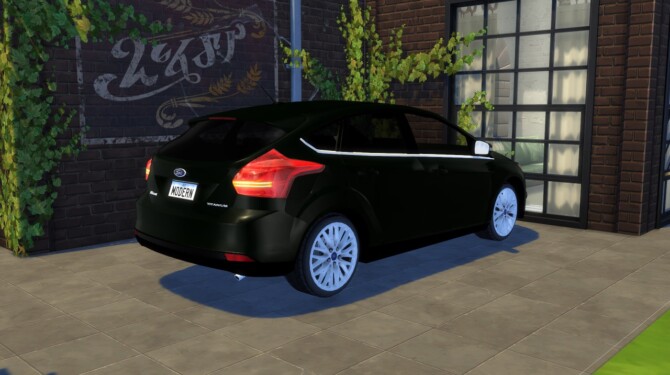 Sims 4 2013 Ford Focus Titanium at Modern Crafter CC