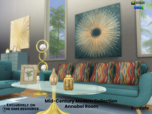 Mid-Century Modern Collection Annabel Room by kardofe at TSR