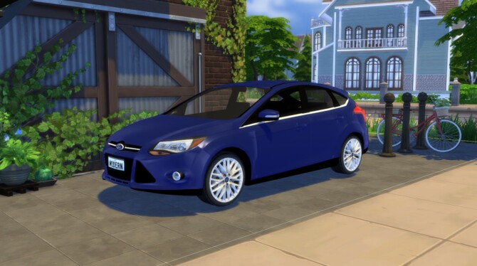 Sims 4 2013 Ford Focus Titanium at Modern Crafter CC