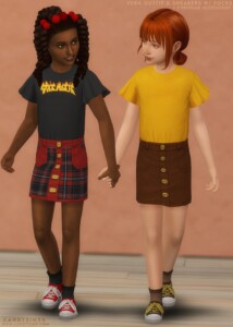 VERA OUTFIT & SNEAKERS at Candy Sims 4