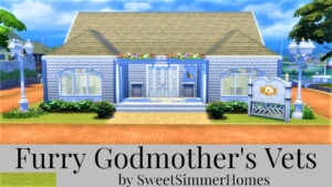 Furry Godmother’s Vets by SweetSimmerHomes at Mod The Sims 4