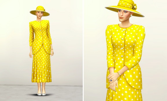 Sims 4 S4 Princess of Dress VI at Rusty Nail