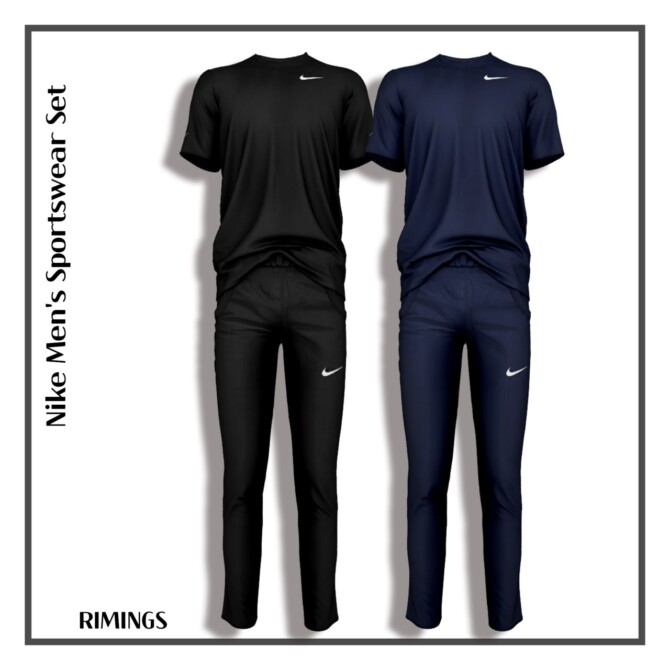 Sims 4 Men’s Sportswear Set at RIMINGs