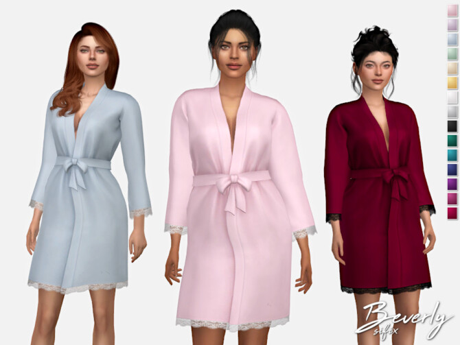 Sims 4 Beverly Robe by Sifix at TSR