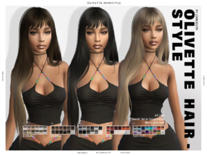 Olivette Hair by Leah Lillith at TSR