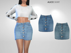 Alice Skirt by Puresim at TSR