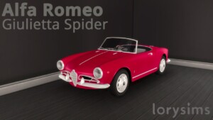 1955 Alfa Romeo Giulietta Spider at LorySims