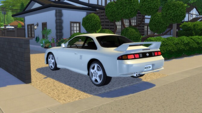 Sims 4 1998 Nissan Silvia S14 at Modern Crafter CC
