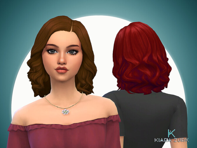 Sims 4 Lorraine Hairstyle at My Stuff Origin