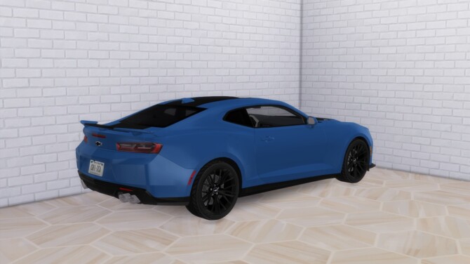 Sims 4 2017 Chevrolet Camaro ZL1 at Modern Crafter CC