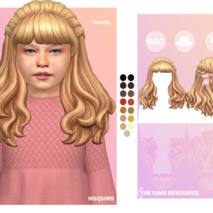 Blossom Hair by Anto at TSR » Sims 4 Updates