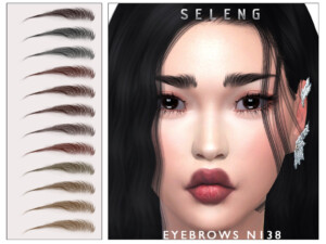 Eyebrows N138 by Seleng at TSR