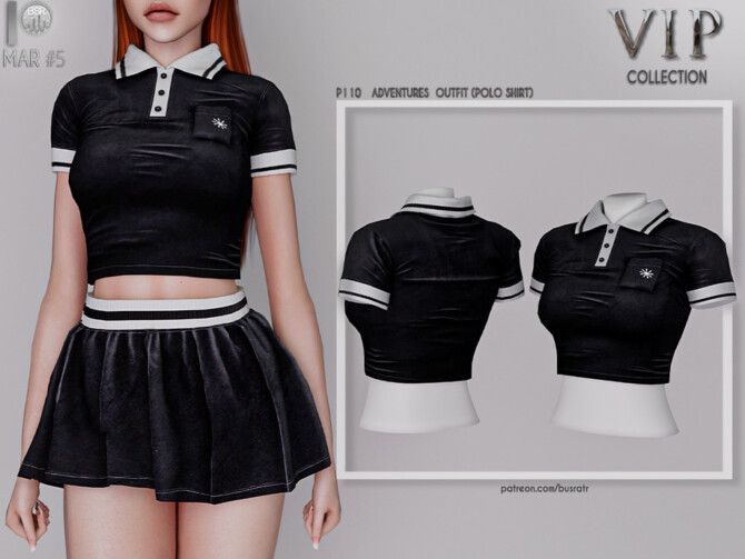 Sims 4 ADVENTURES OUTFIT (SHIRT) P110 by busra tr at TSR