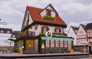 Picadillo Cafe  by kiimy_2_Sweet at Mod The Sims 4