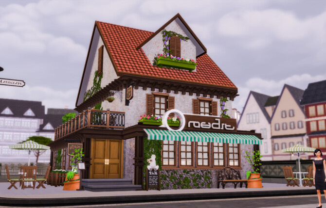Sims 4 Picadillo Cafe  by kiimy 2 Sweet at Mod The Sims 4