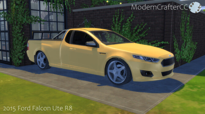 Sims 4 2015 Ford Falcon Ute R8 at Modern Crafter CC