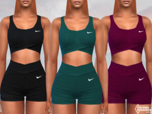 Female Full Body Tights Athletic Outfits by Saliwa at TSR