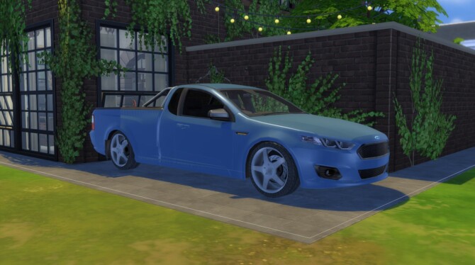 Sims 4 2015 Ford Falcon Ute R8 at Modern Crafter CC