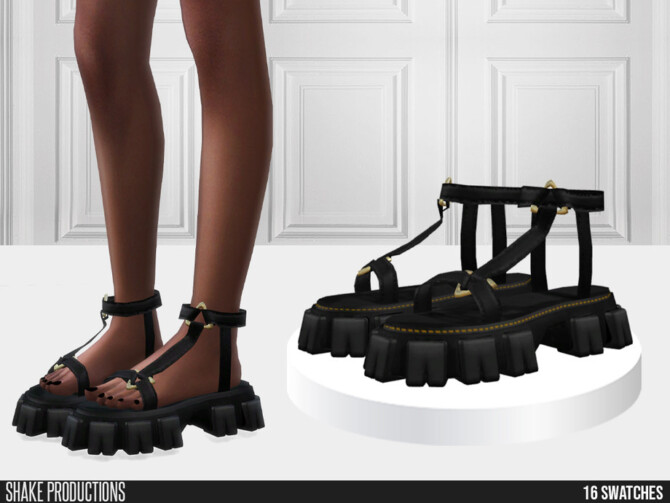 Sims 4 869   High Heeled Sandals by ShakeProductions at TSR