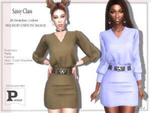 Sassy Class Dress by pizazz at TSR