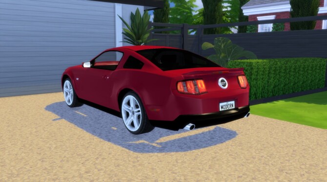 Sims 4 2012 Ford Mustang GT at Modern Crafter CC