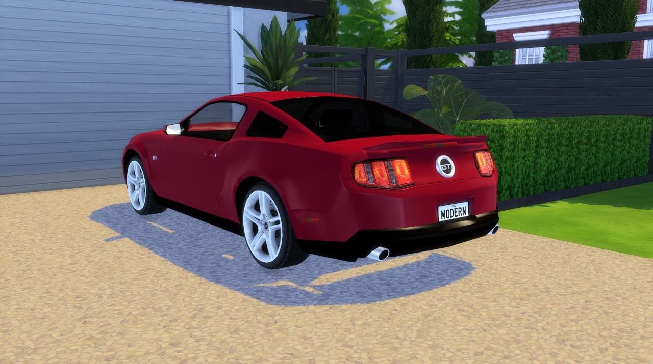 2012 Ford Mustang GT at Modern Crafter CC » Sims 4 Updates