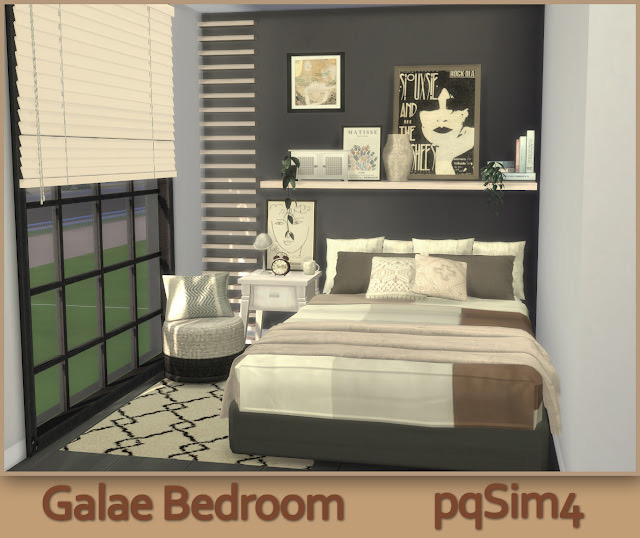 Sims 4 Galae Bedroom at pqSims4