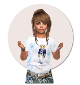 Set for Child Girls TS4 at Sims4-Boutique