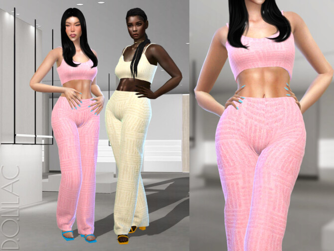 Sims 4 Towel Trouser [SET] DO339 by D.O.Lilac at TSR
