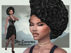 Afro Curls Conversion by drteekaycee at TSR