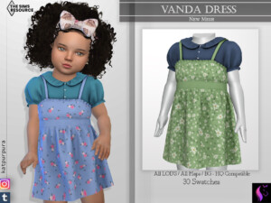 Vanda Dress by KaTPurpura at TSR
