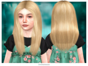 Reference Child Hair by JavaSims at TSR