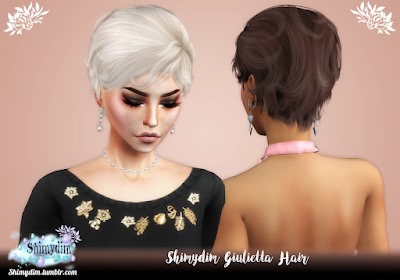 Sims 4 S4 Shimydim Giulietta Hair at Shimydim Sims