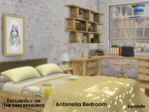 Antonella Bedroom by kardofe at TSR