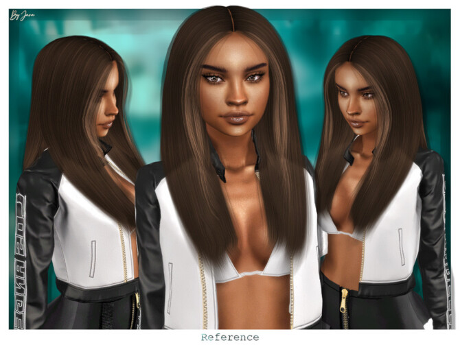 Sims 4 Reference Hair by JavaSims at TSR