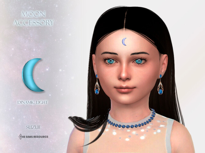 Sims 4 Moon Accesory Child by Suzue at TSR