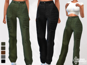 New Style Female Cargo Pants by Saliwa at TSR