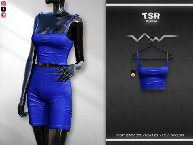 Sims 4 SPORT SET 196 (TOP) BD645 by busra tr at TSR