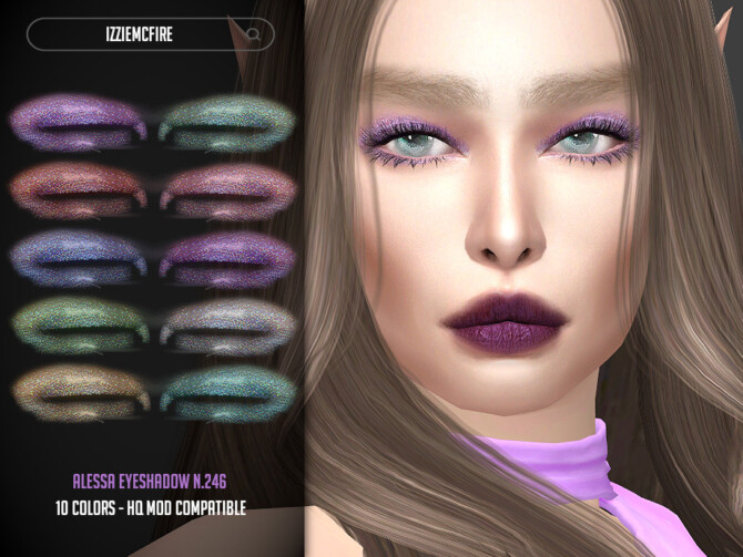 Sims 4 IMF Alessa Eyeshadow N.246 by IzzieMcFire at TSR